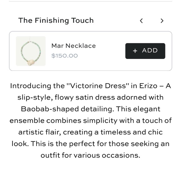 Baobab Collection Teal Victorine Dress - Picture 10 of 10